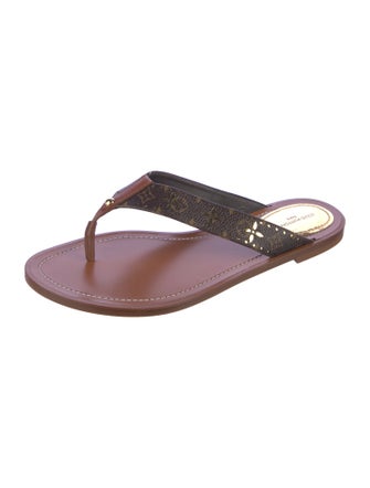 Louis Vuitton LV Monogram Flip Flops