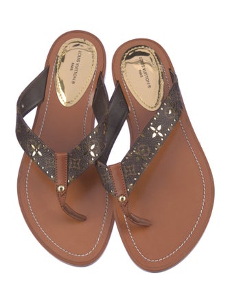 Louis Vuitton LV Monogram Flip Flops