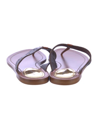 Louis Vuitton LV Monogram Flip Flops