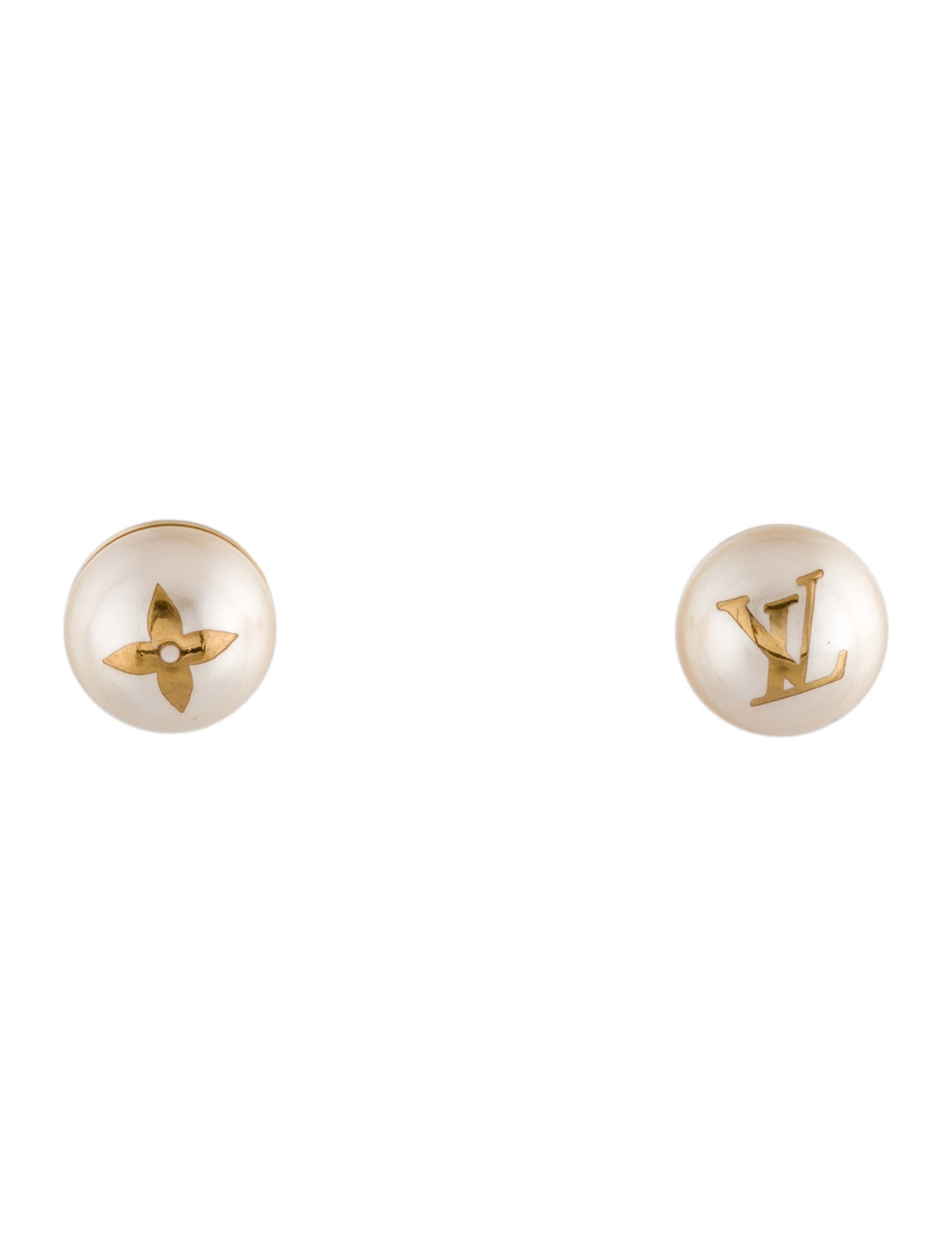 Louis Vuitton Faux Pearl My Mix Earrings