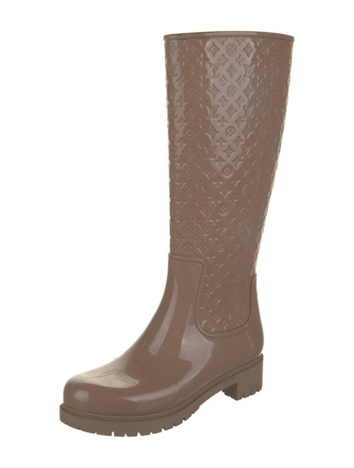 Louis Vuitton LV Monogram Rubber Rain Boots