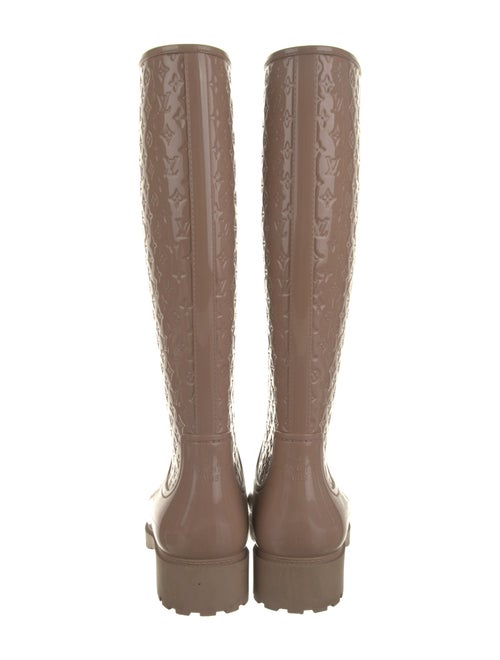 Louis Vuitton LV Monogram Rubber Rain Boots