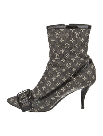 Louis Vuitton LV Monogram Canvas Boots