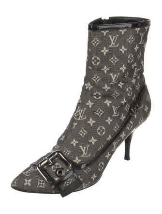 Louis Vuitton LV Monogram Canvas Boots