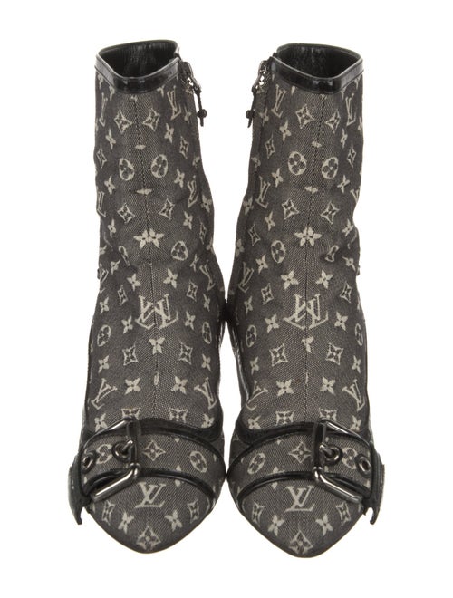 Louis Vuitton LV Monogram Canvas Boots