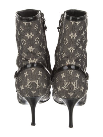 Louis Vuitton LV Monogram Canvas Boots