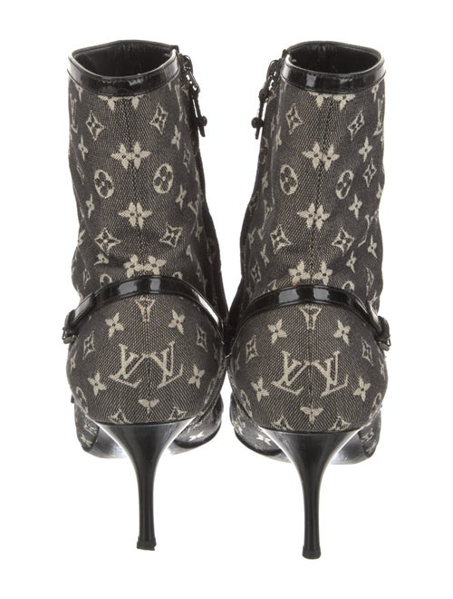 Louis Vuitton LV Monogram Canvas Boots