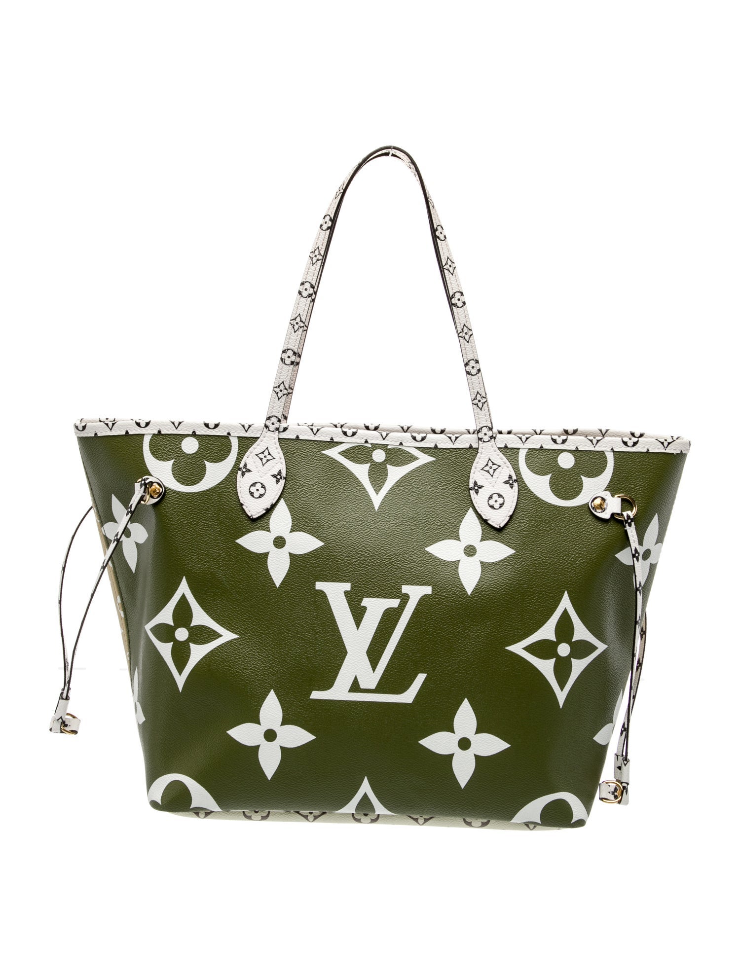 Louis Vuitton LV Monogram Neverfull w/Pouch MM