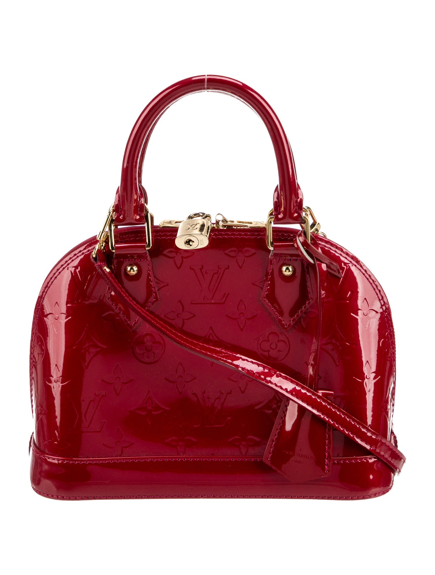 Louis Vuitton Monogram Vernis Alma BB