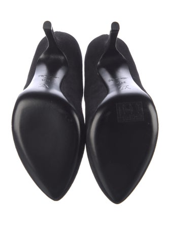 Louis Vuitton LV Monogram Suede Slingback Pumps