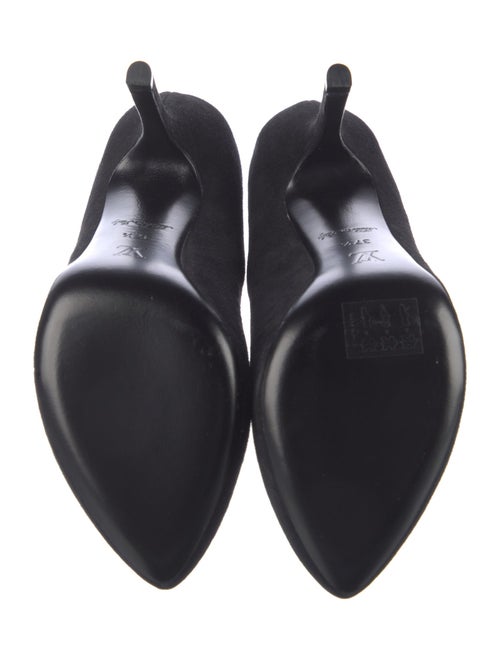 Louis Vuitton LV Monogram Suede Slingback Pumps