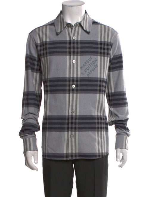 Louis Vuitton 2024 Plaid Print Shirt