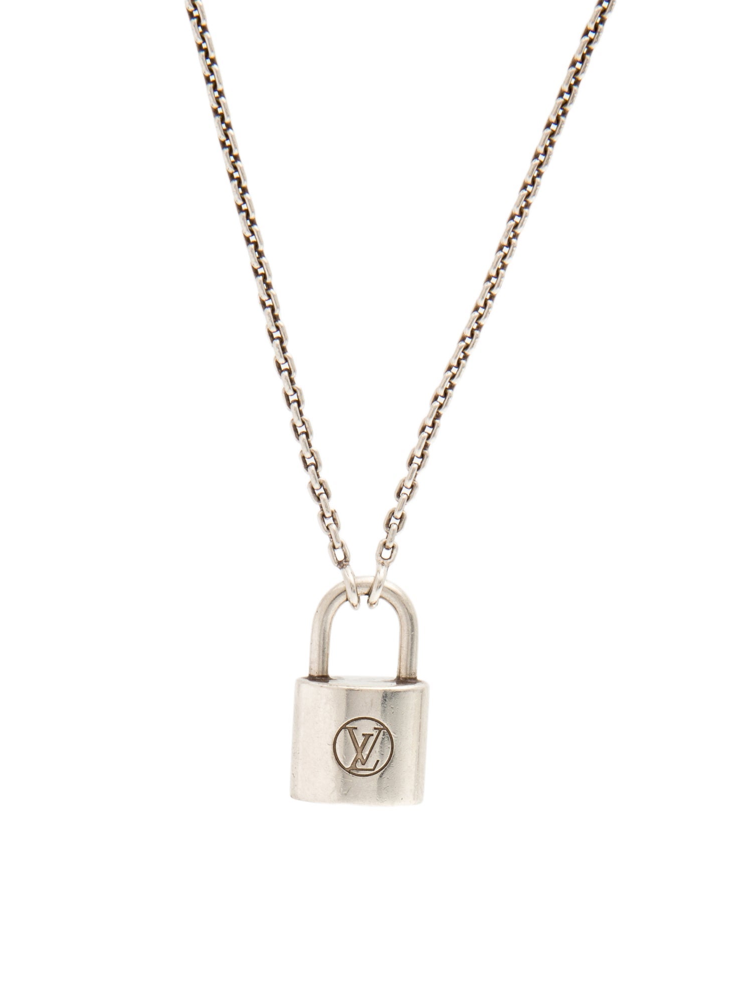 Louis Vuitton Lockit Pendant Necklace