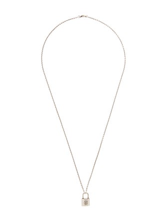 Louis Vuitton Lockit Pendant Necklace