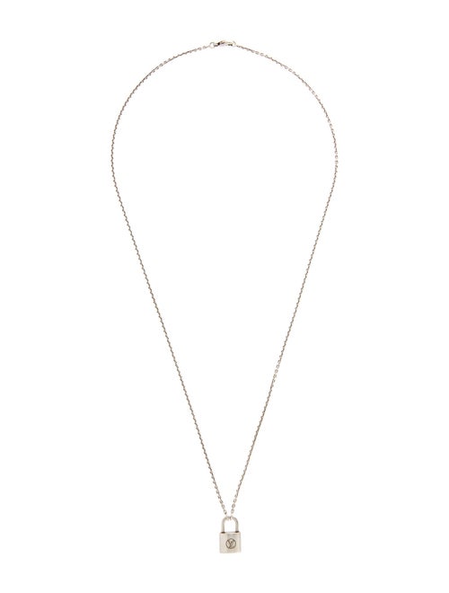 Louis Vuitton Lockit Pendant Necklace