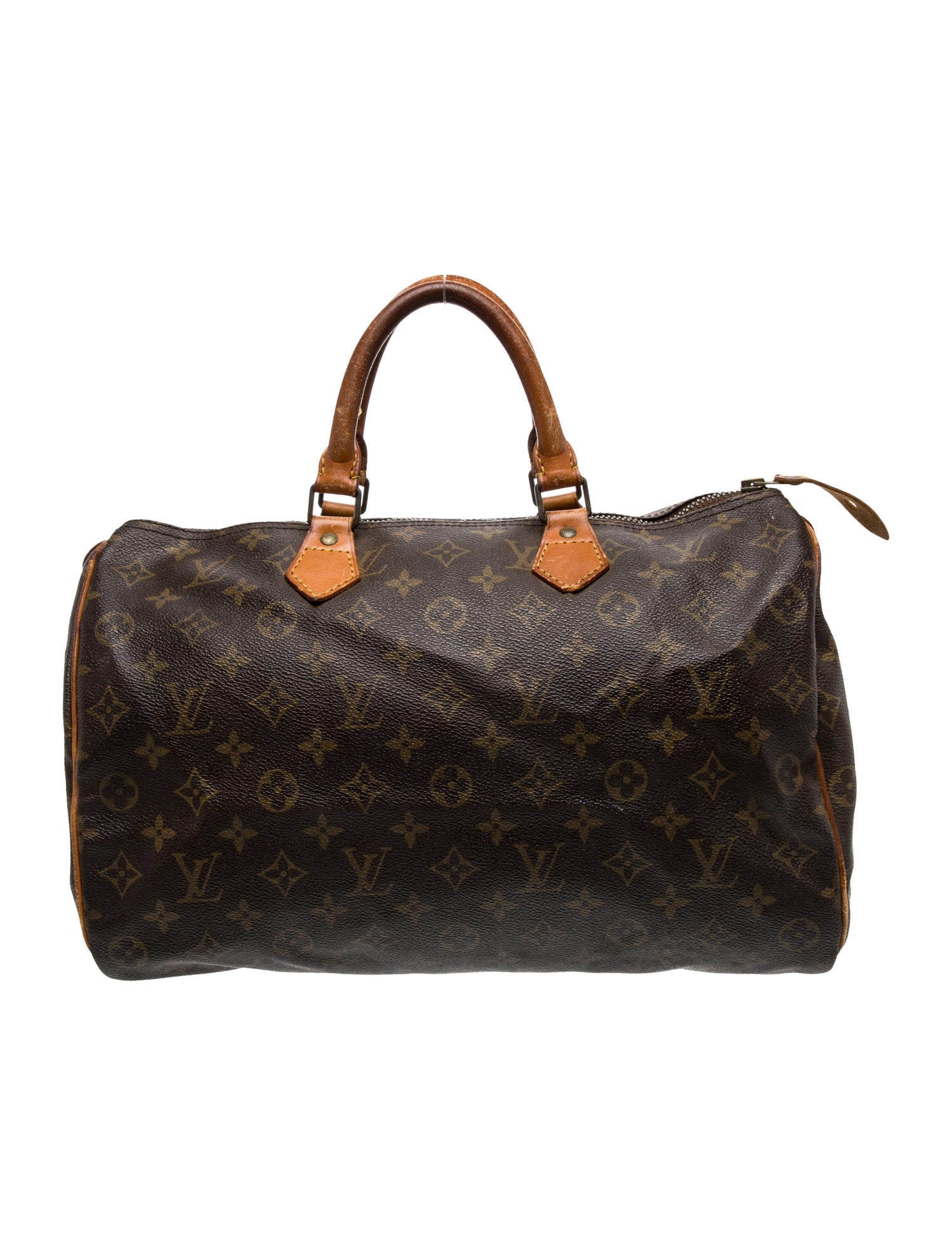 Louis Vuitton LV Monogram Speedy 35 Vintage
