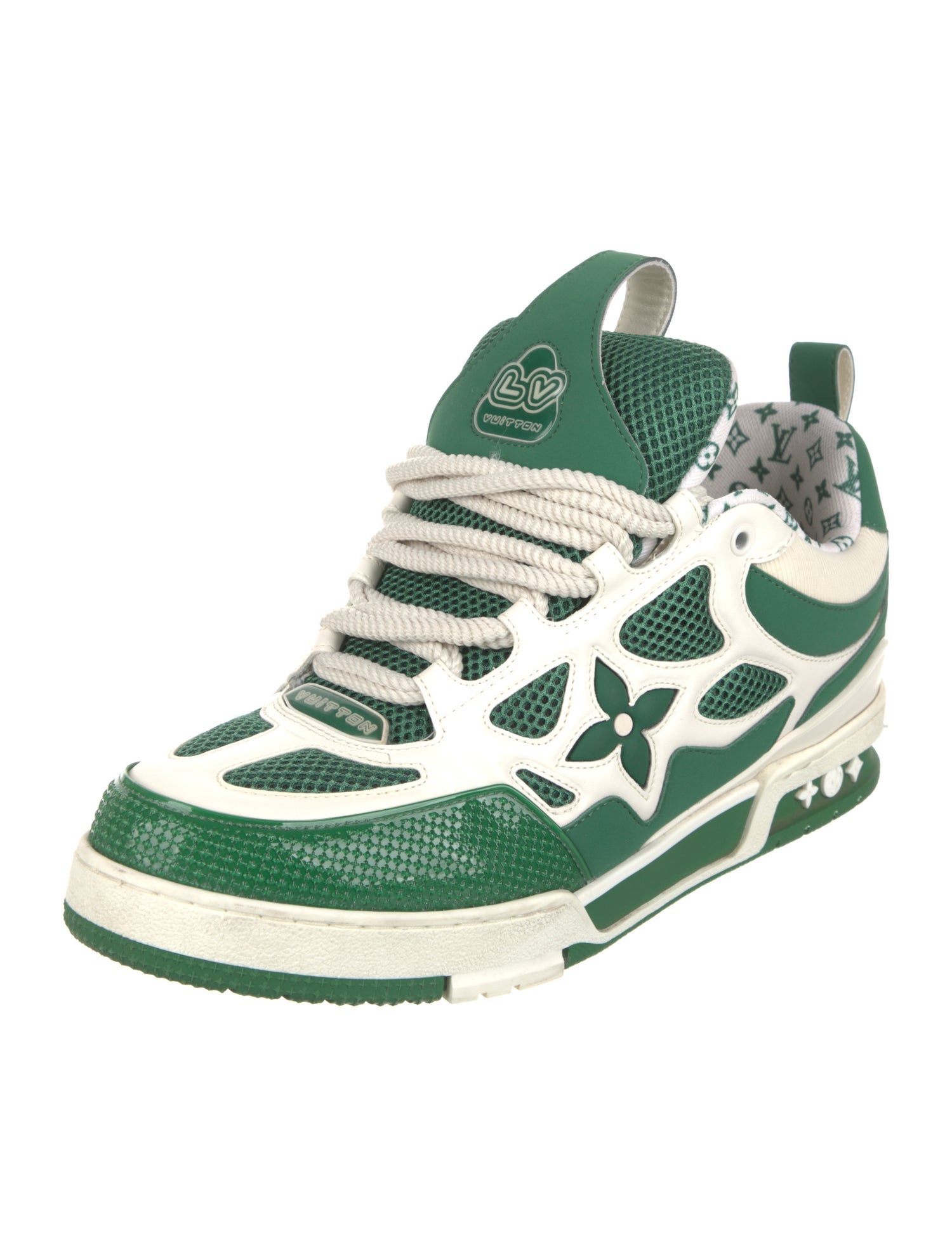 Louis Vuitton LV Monogram Leather Sneakers