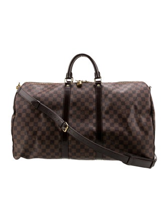 Louis Vuitton Damier Ebene Keepall Bandouliere 55