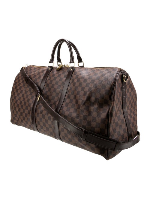 Louis Vuitton Damier Ebene Keepall Bandouliere 55