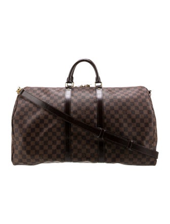 Louis Vuitton Damier Ebene Keepall Bandouliere 55