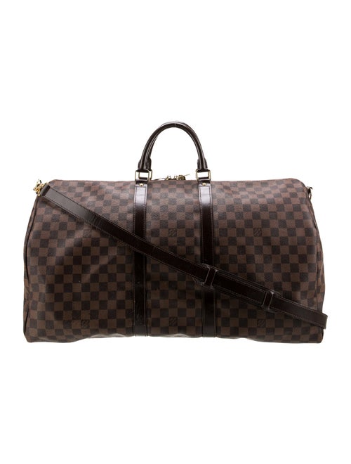 Louis Vuitton Damier Ebene Keepall Bandouliere 55