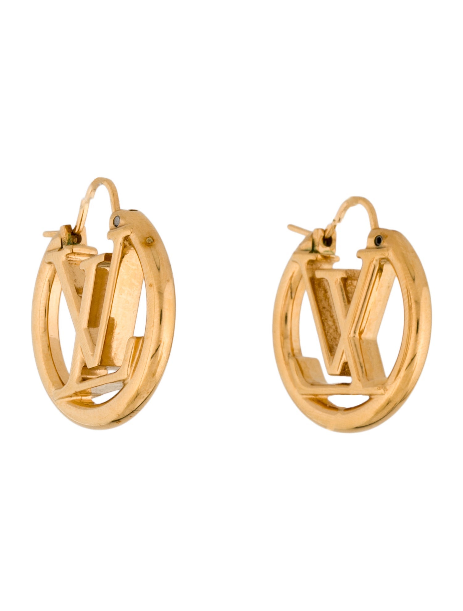 Louis Vuitton Louise PM Hoop Earrings