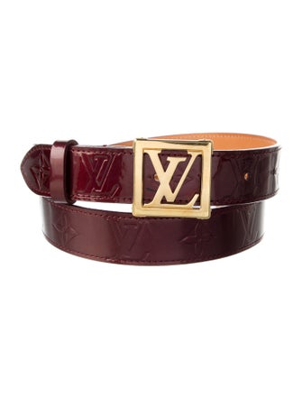 Louis Vuitton 2010 Monogram Vernis Belt