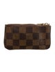 Louis Vuitton Damier Ebene Pattern Coated Canvas Wallet