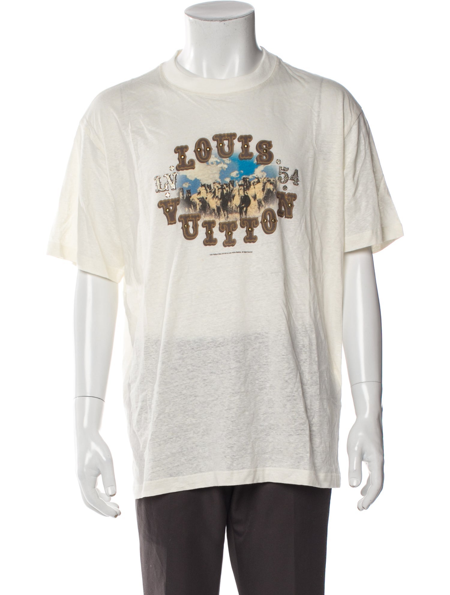 Louis Vuitton 2024 Graphic Print T-Shirt w/ Tags