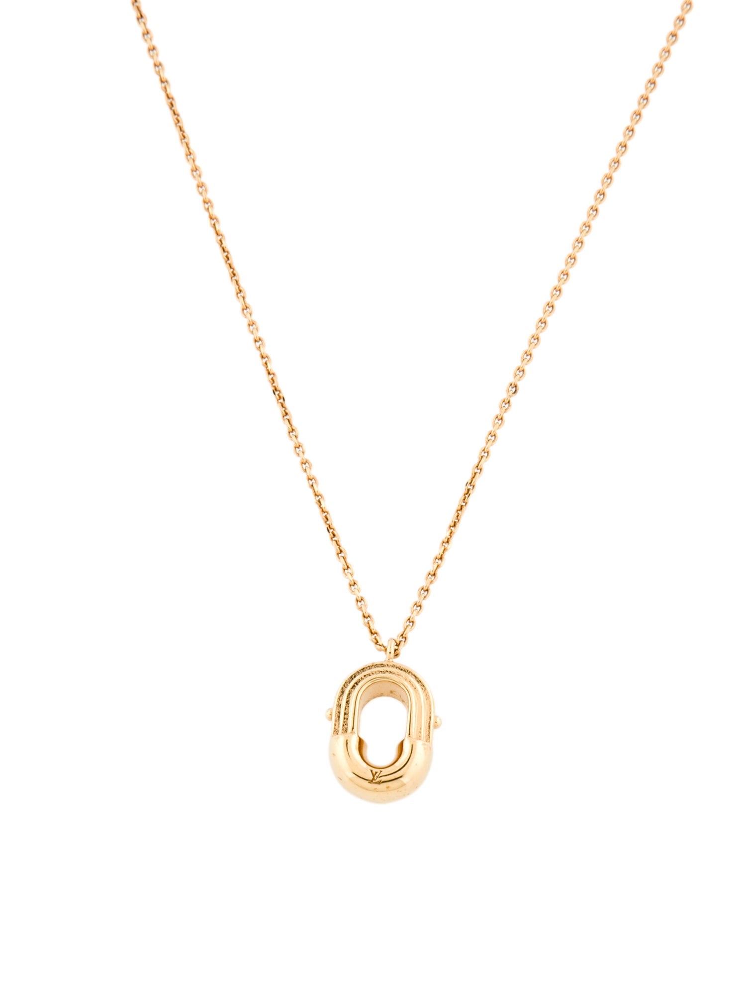 Louis Vuitton LV & Me Letter 'O' Pendant Necklace