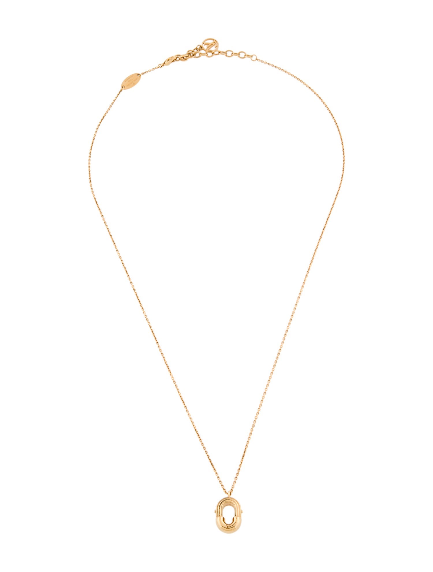 Louis Vuitton LV & Me Letter 'O' Pendant Necklace