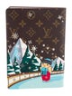 Louis Vuitton Monogram Clemence 'Ice Skating Xmas' Notebook