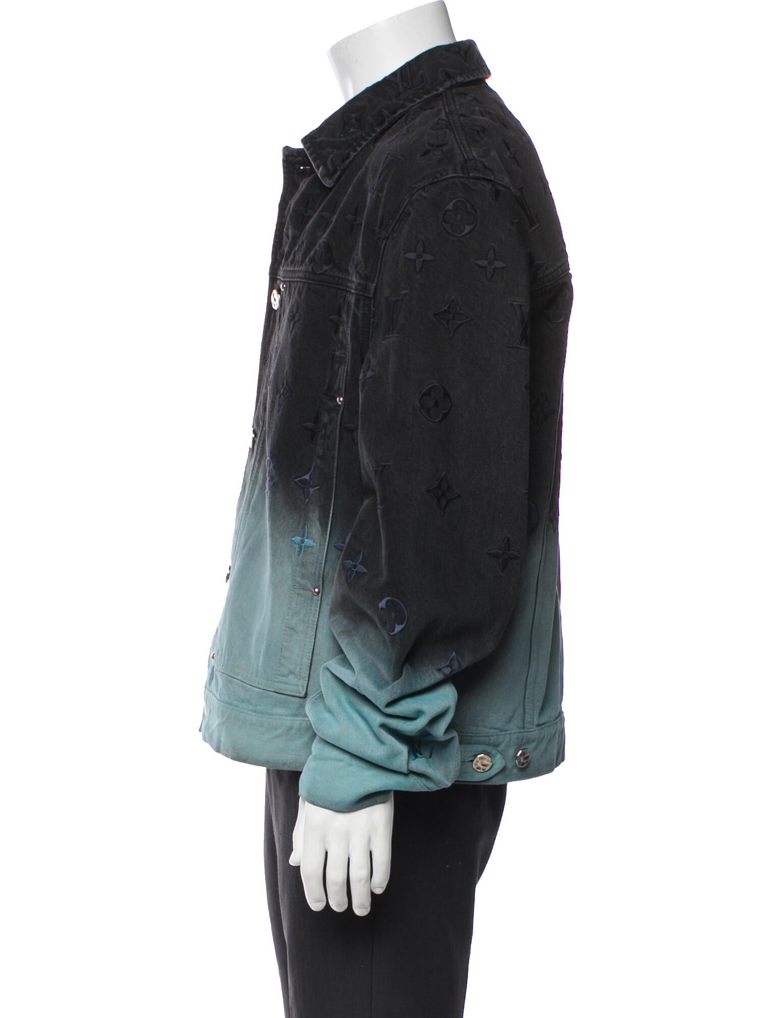 Louis Vuitton 2024 Monogram Pattern Denim Jacket