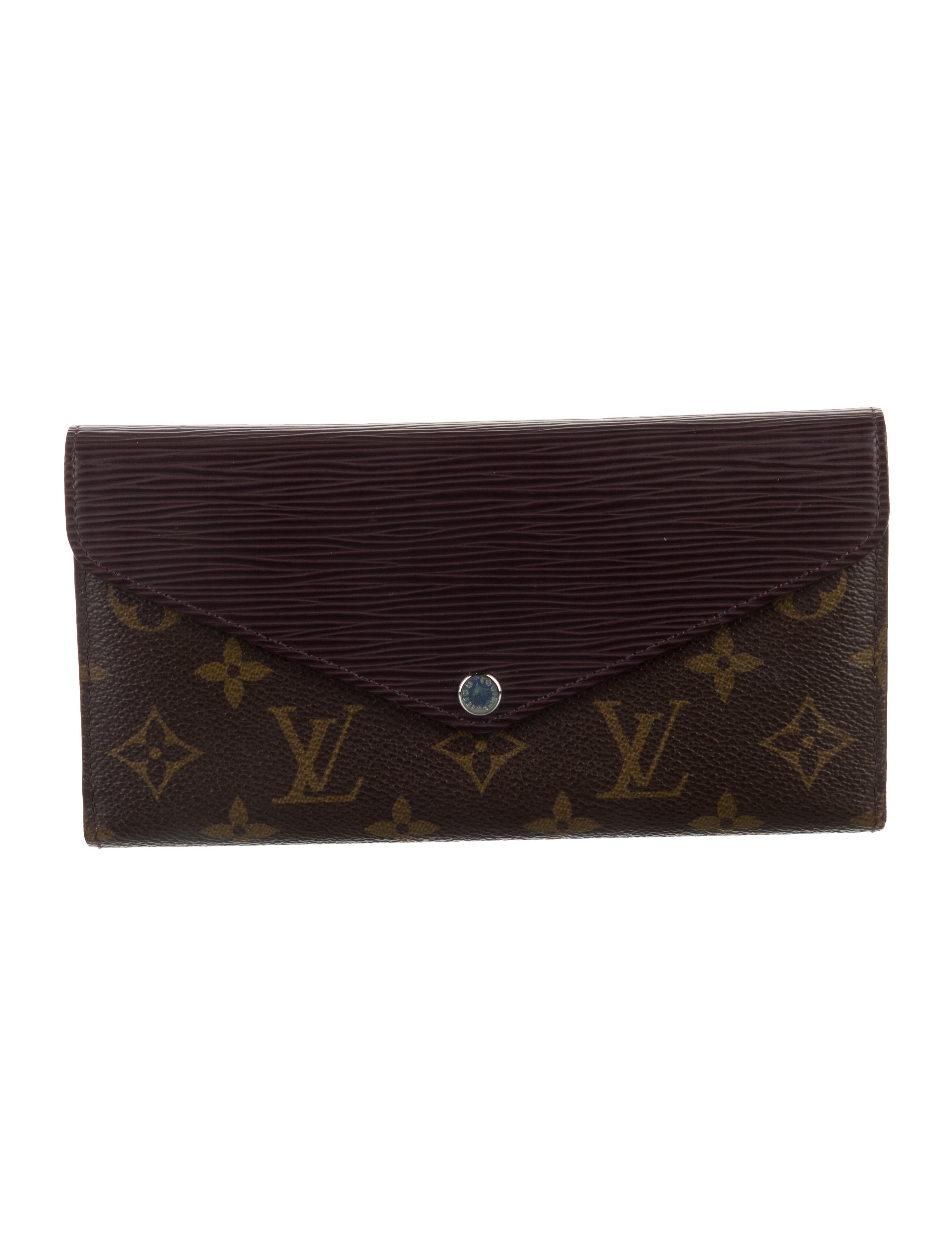 Louis Vuitton LV Monogram Coated Canvas Marie Lou Wallet