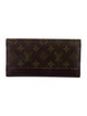 Louis Vuitton LV Monogram Coated Canvas Marie Lou Wallet