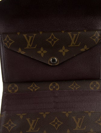 Louis Vuitton LV Monogram Coated Canvas Marie Lou Wallet