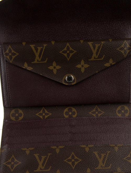 Louis Vuitton LV Monogram Coated Canvas Marie Lou Wallet