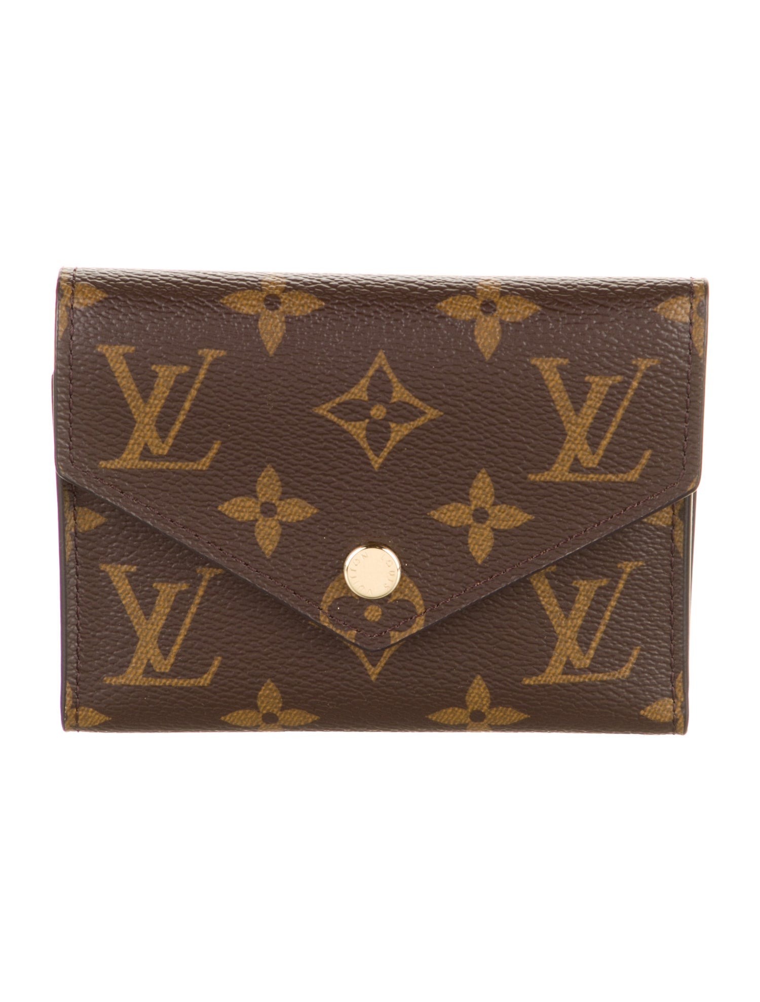 Louis Vuitton LV Monogram Coated Canvas Victorine Wallet