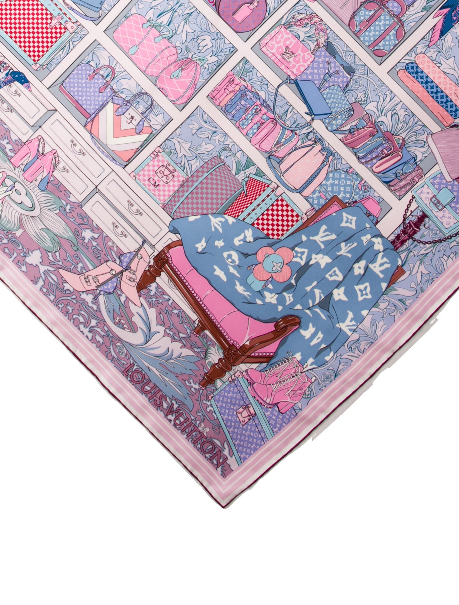 Louis Vuitton Privé Silk Scarf