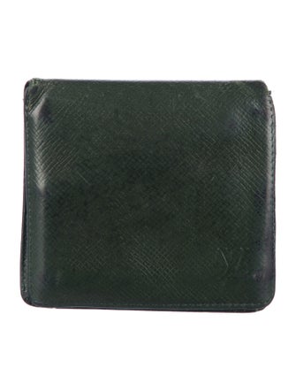 Louis Vuitton 2001 Taiga Leather Bifold Wallet