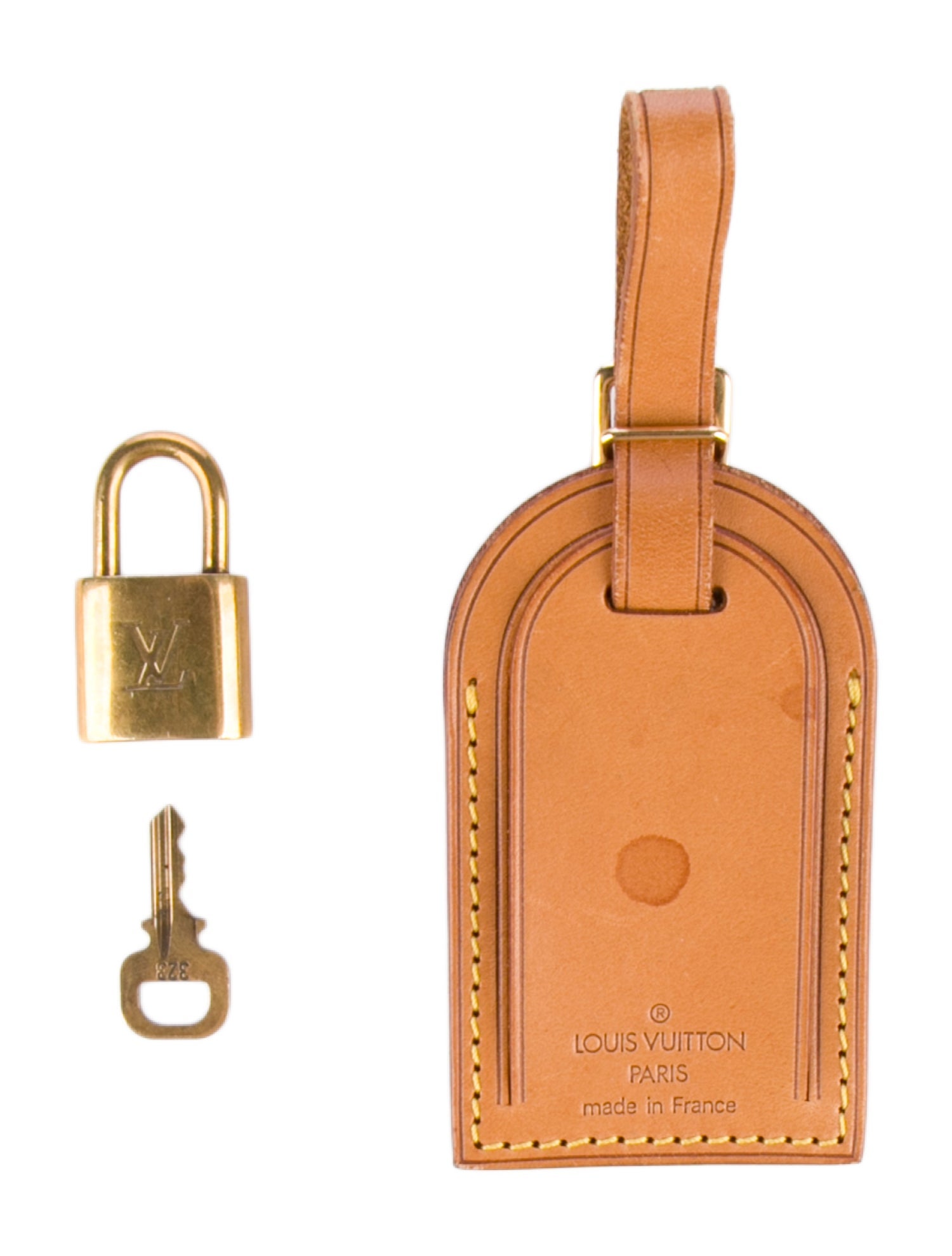 Louis Vuitton Vachetta Luggage Tag