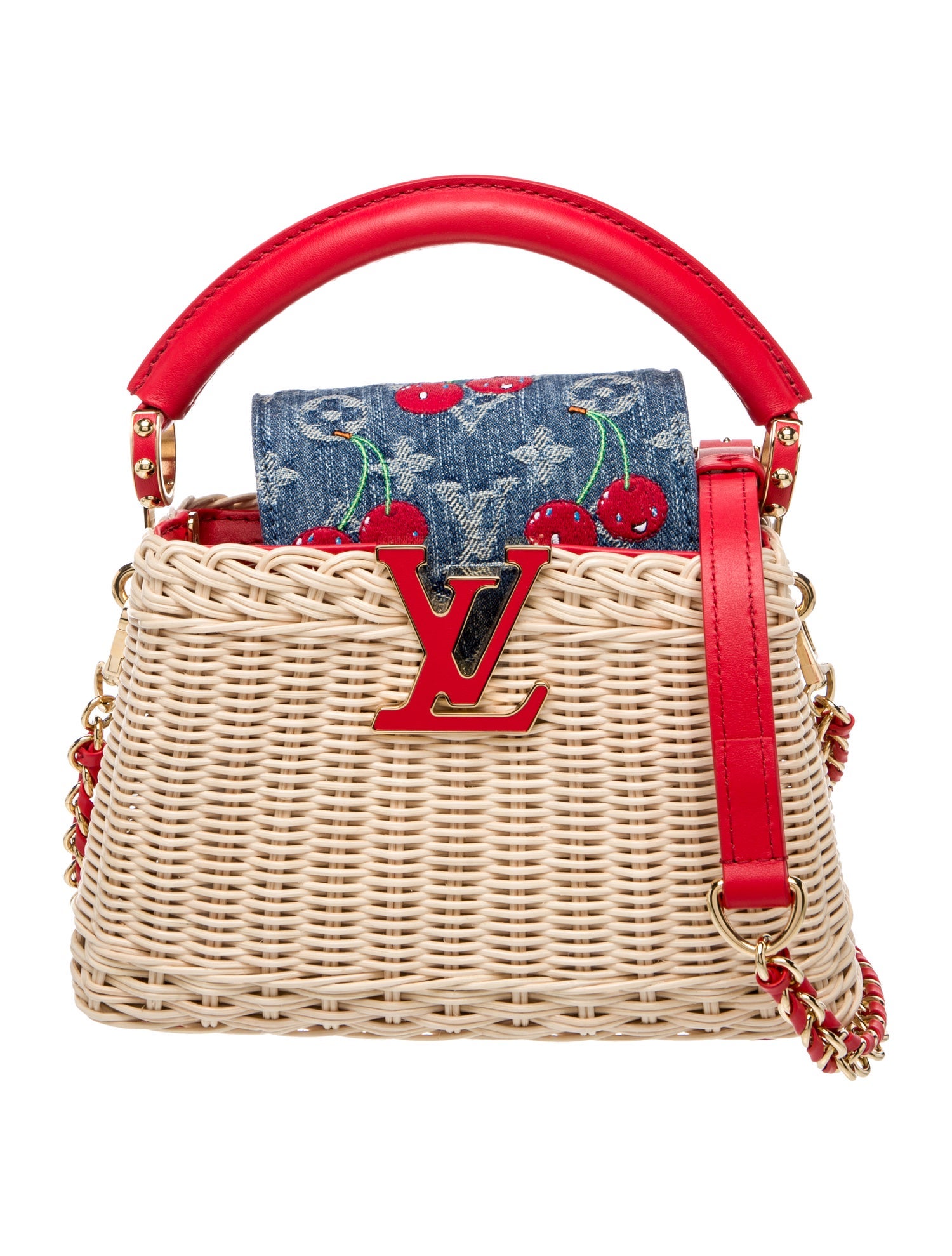 Louis Vuitton LV Monogram Capucines Mini 2025