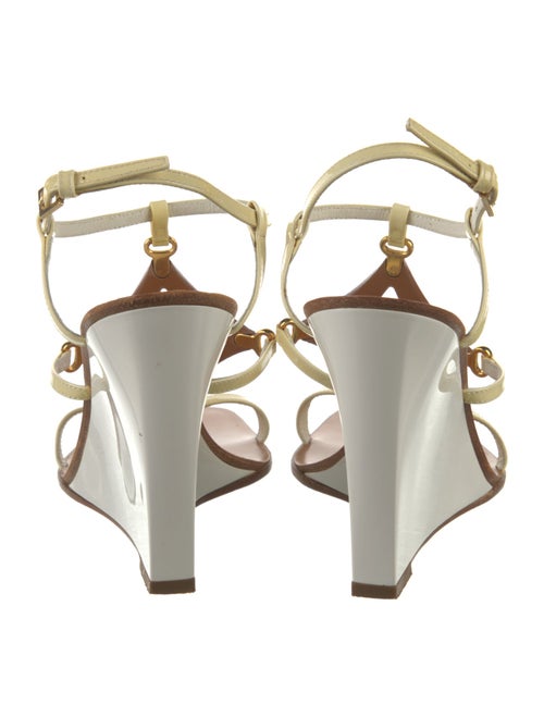 Louis Vuitton Patent Leather T-Strap Sandals