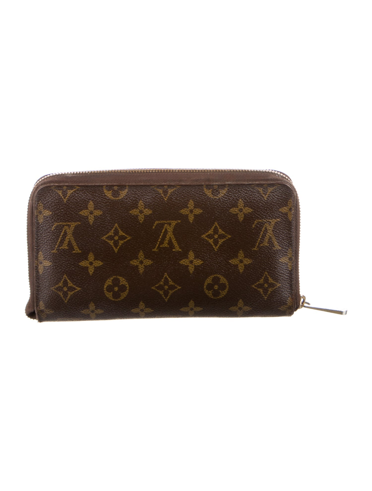 Louis Vuitton LV Monogram Coated Canvas Zippy Organizer Wallet