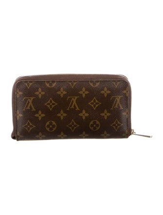 Louis Vuitton LV Monogram Coated Canvas Zippy Organizer Wallet