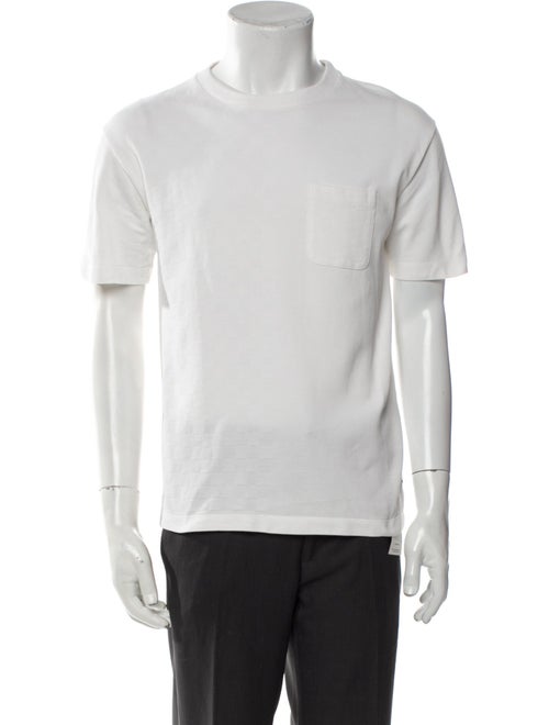 Louis Vuitton 2023 Damier Azur Pattern T-Shirt