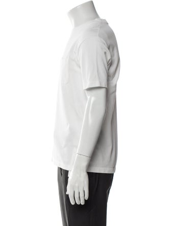 Louis Vuitton 2023 Damier Azur Pattern T-Shirt