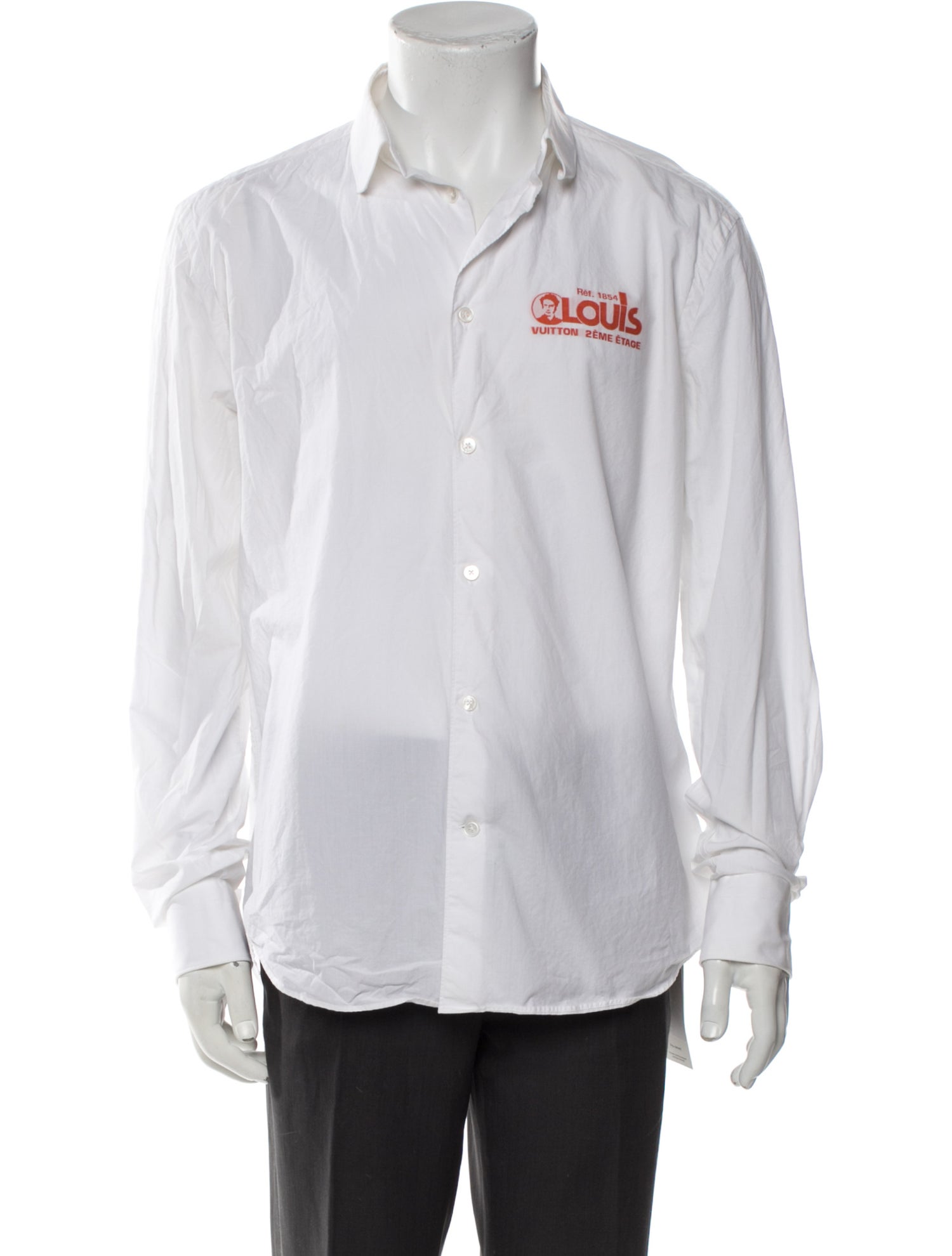 Louis Vuitton 2019 Graphic Print Shirt