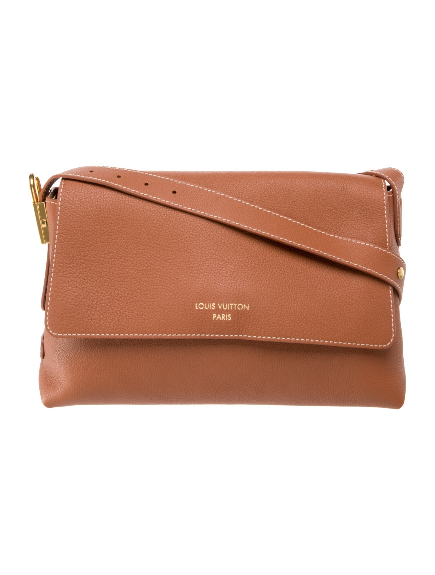 Louis Vuitton Leather Low Key Messenger PM