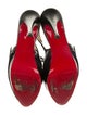 Christian Louboutin Suede Slingback Pumps